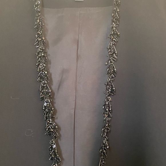 Albert Nixon bangle trimmed evening jacket with match shell size 14 - Picture 5 of 5